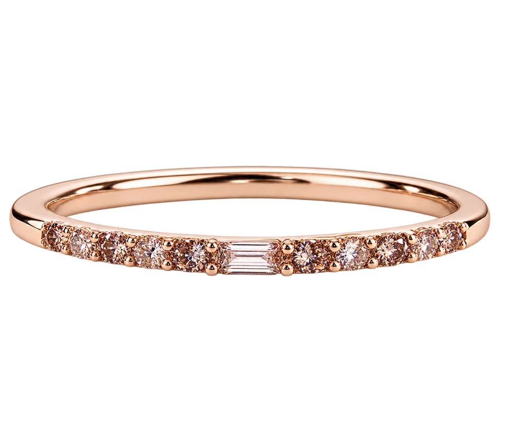 Rosé Aurelle Minimal Ring