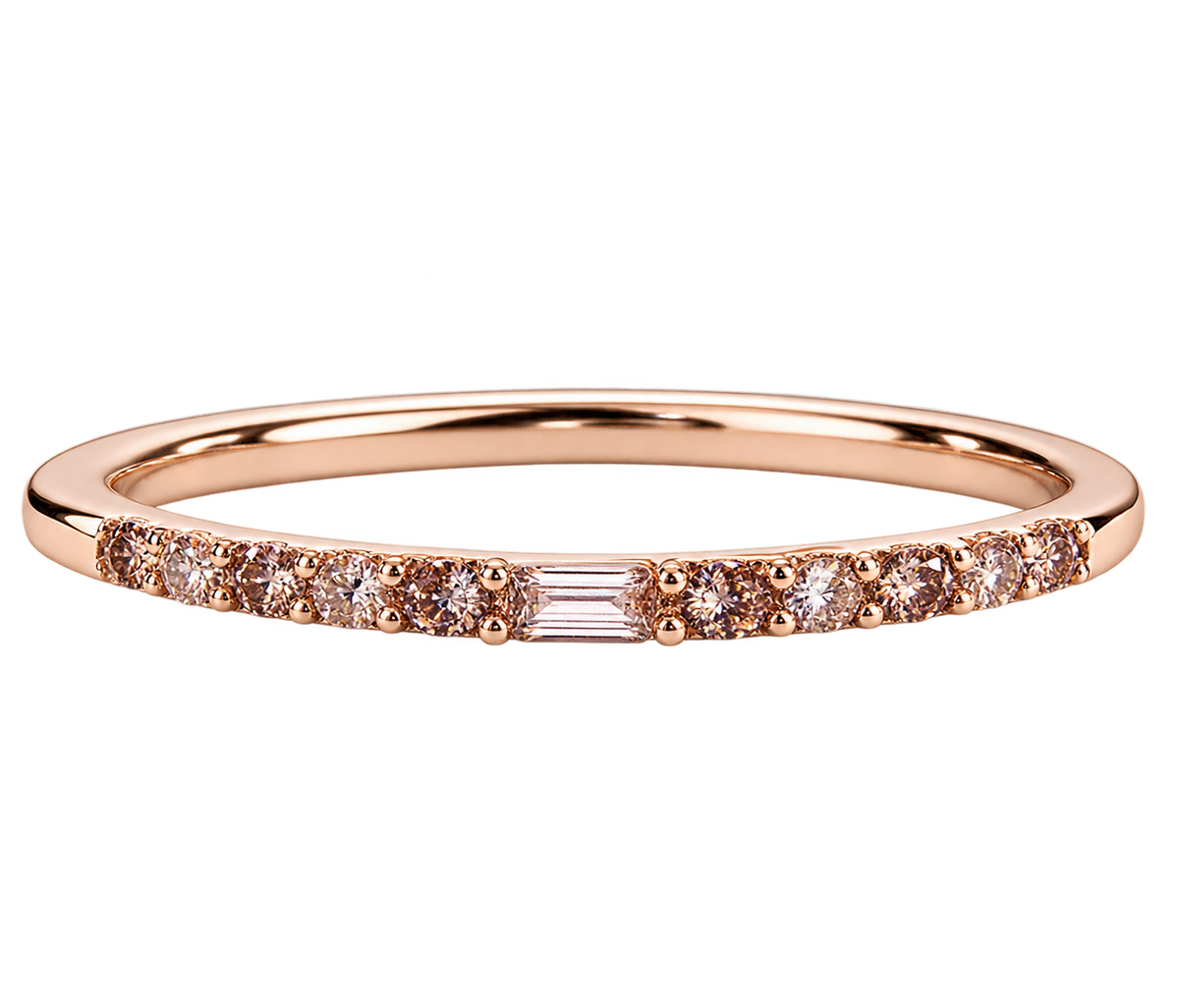 Rosé Aurelle Minimal Ring
