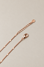 Rose Gold Celeste Butterfly Charm Anklet