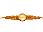 Raga Titan Rajvani Ornate Bracelet Watch – Gold Tone