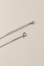 Silver Fiora Butterfly Crystal Anklet