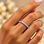Silver Ovalis Éclat Ring