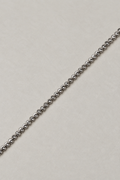 Silver Elara Beaded Anklet