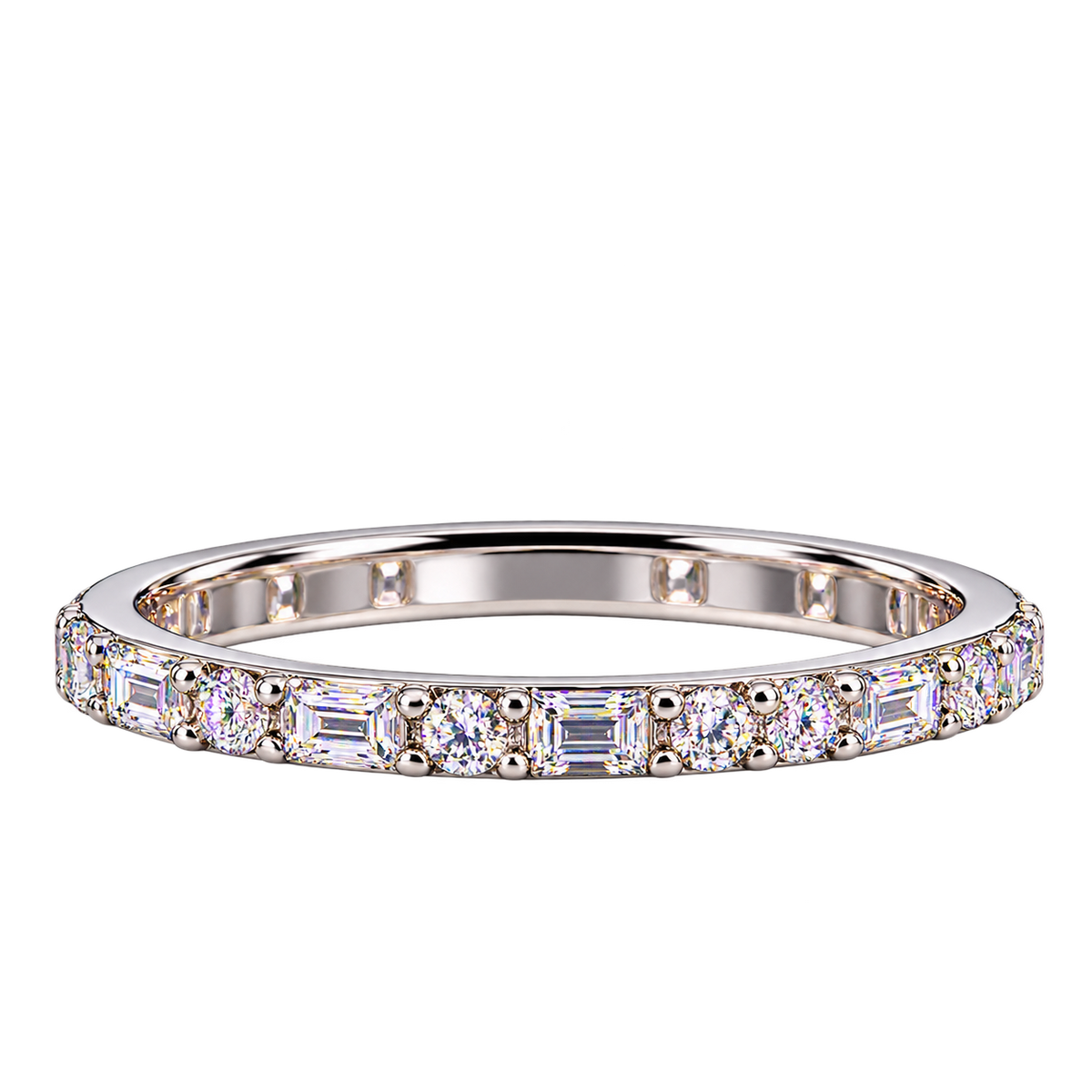 Silver Luminara Slim Ring