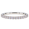 Silver Crystal Éclat Open Ring