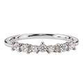 Silver Crystal Arcadia Ring