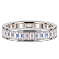 Silver Crystal Continuum Ring