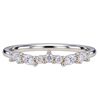 Silver Crystal Reverie Ring