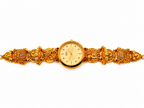 Raga Titan Regalia Peacock Heritage Gold-Tone Watch