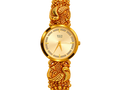 Raga Titan Rajvani Ornate Bracelet Watch – Gold Tone