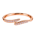 Rosé Gleamline Slim Ring