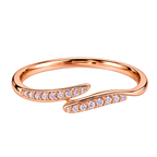 Rosé Gleamline Slim Ring