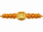 Viha Quartz Rajvani Heritage Gold-Tone Bracelet Watch
