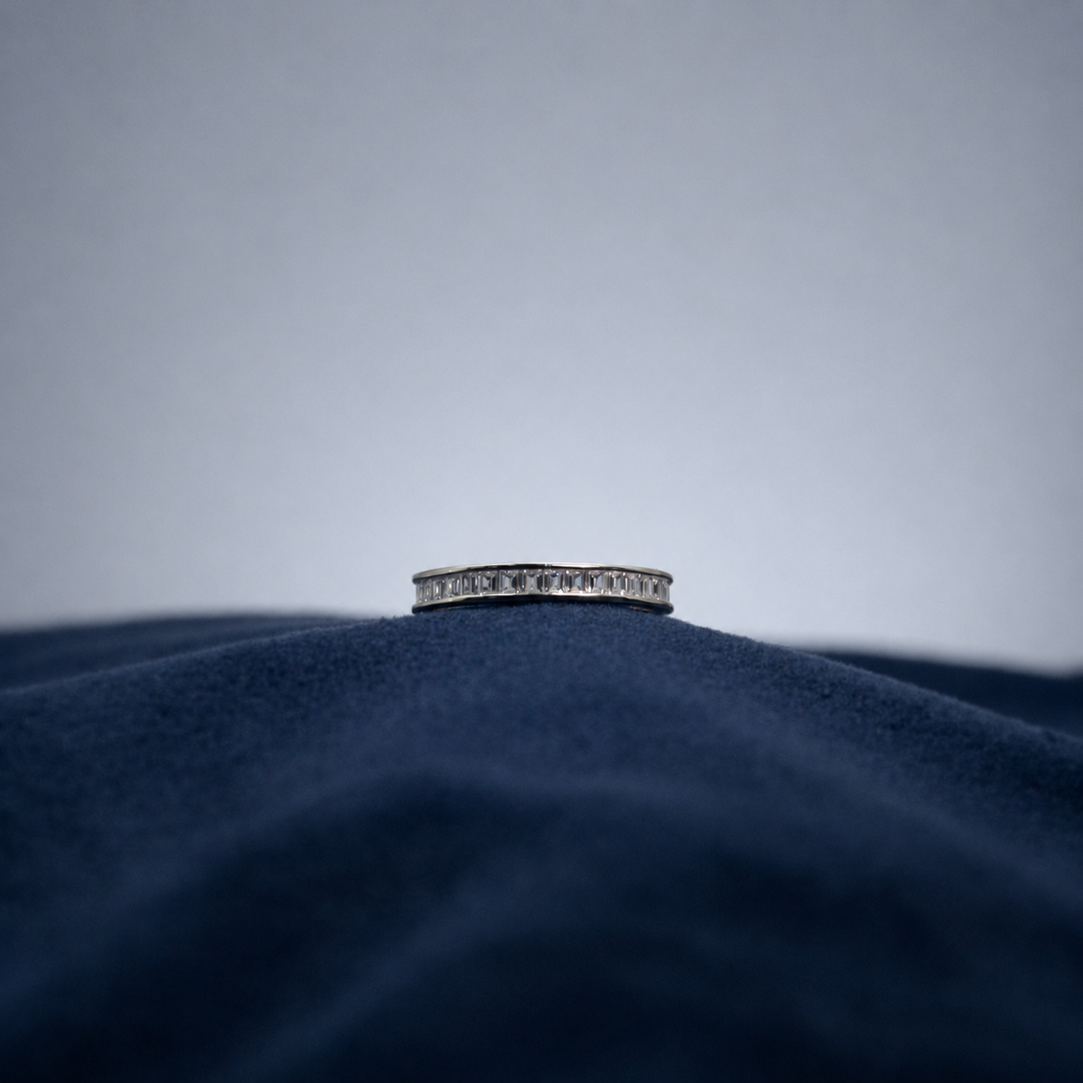 Silver Argenté Band Ring