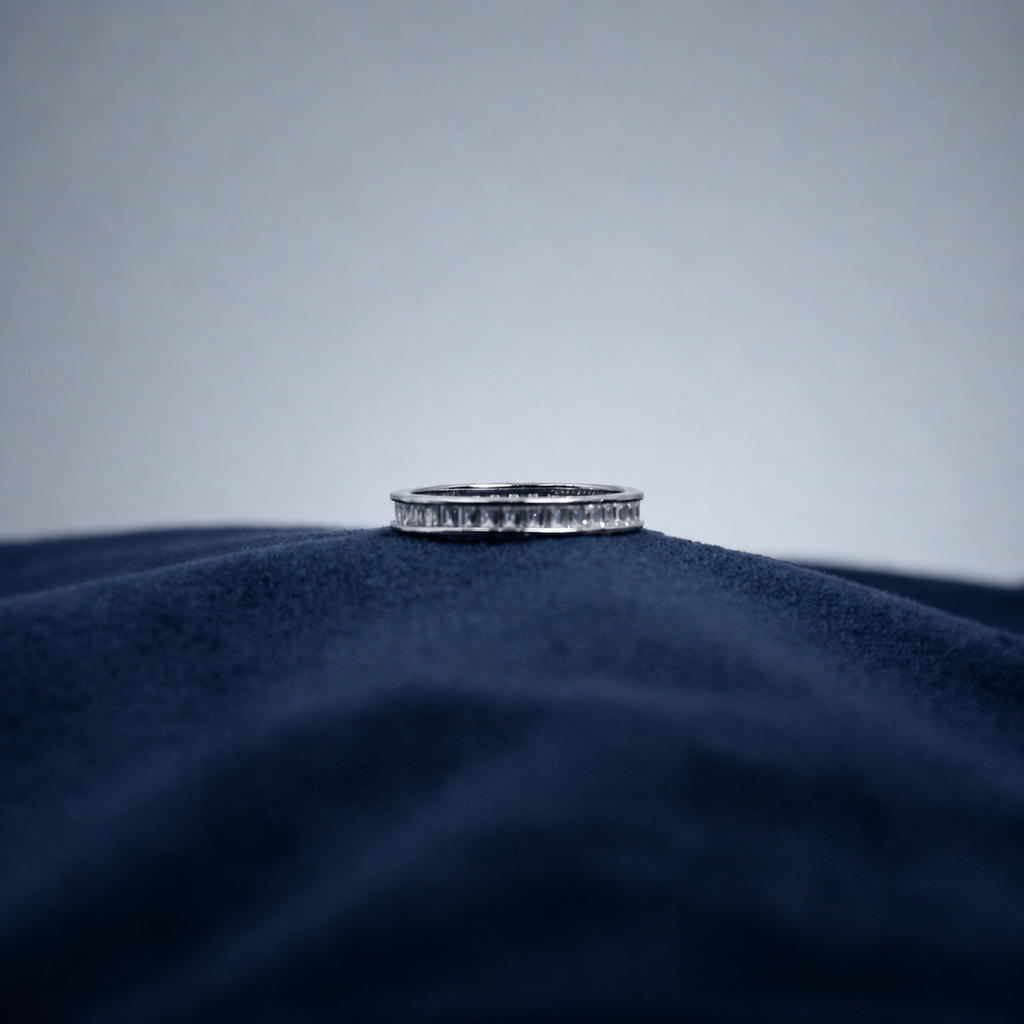 Silver Argenté Band Ring