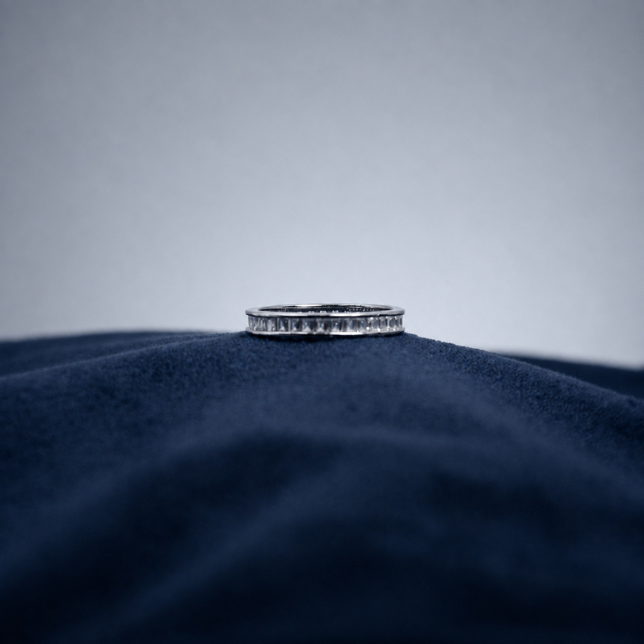 Silver Argenté Band Ring
