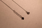 Silver Rosalie Crystal Drop Anklet
