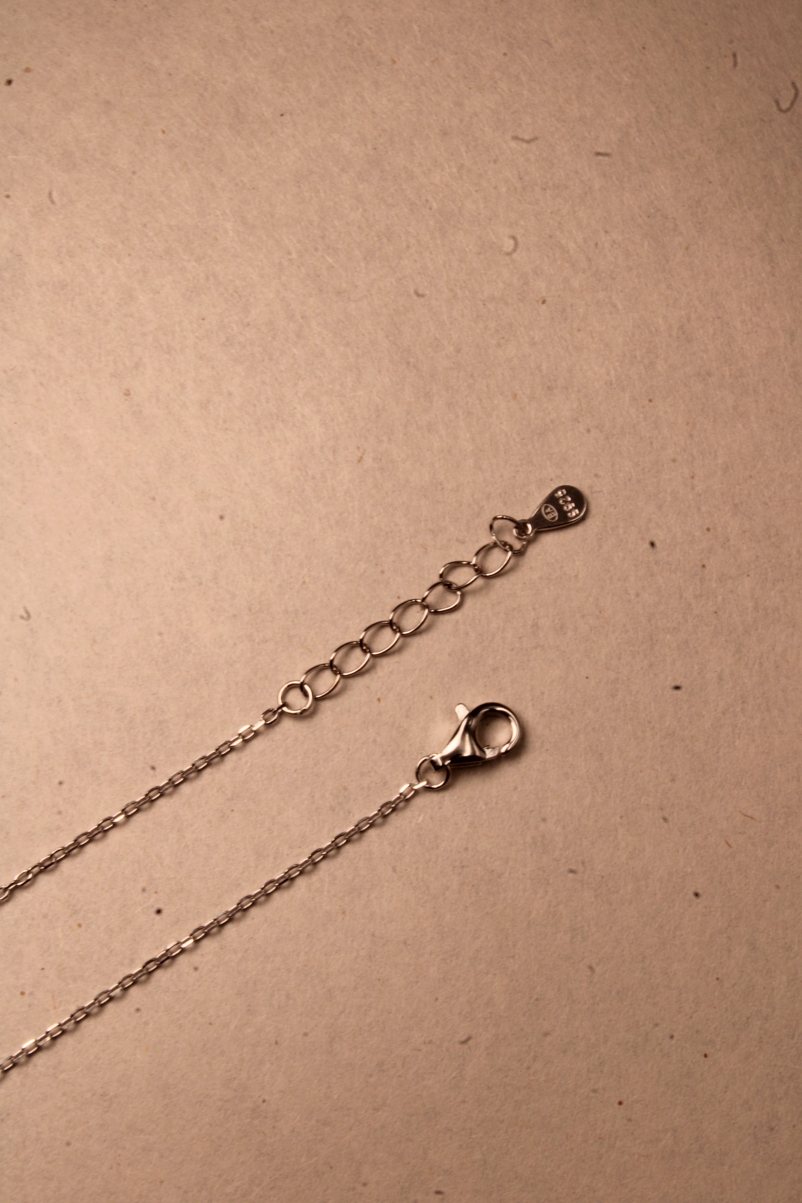 Silver Celeste Bow Accent Anklet