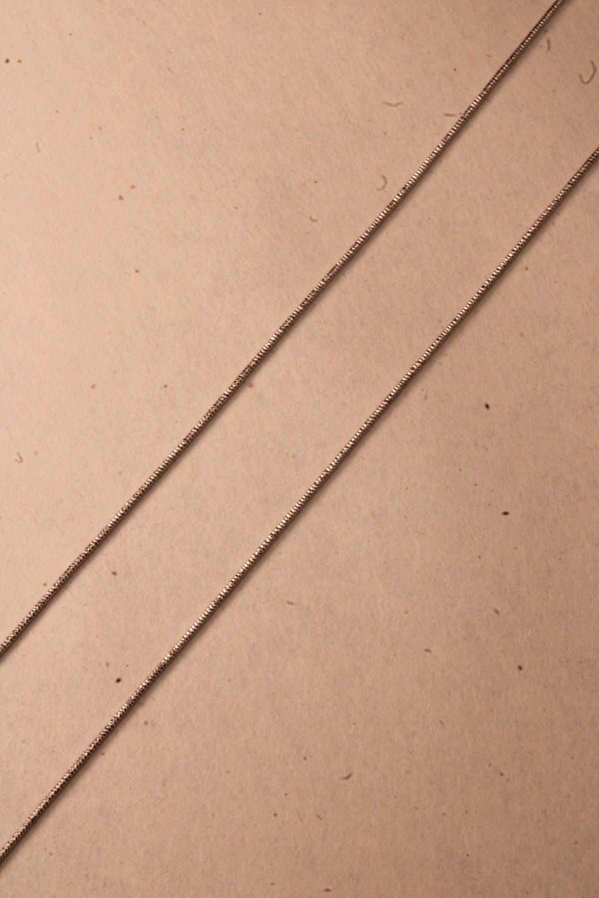 Silver Elara Minimal Chain Anklet