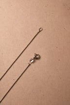 Silver Elara Minimal Chain Anklet