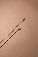 Silver Elara Bloom & Butterfly Anklet
