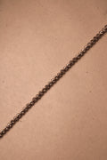 Silver Elara Beaded Anklet