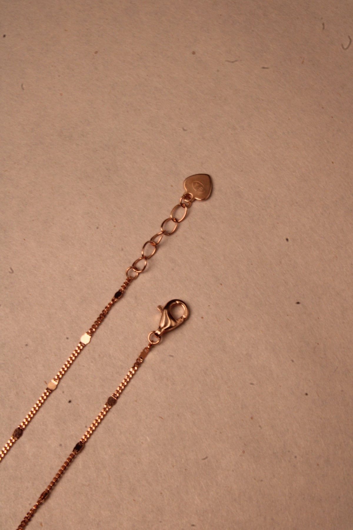 Rose Gold Celeste Butterfly Charm Anklet