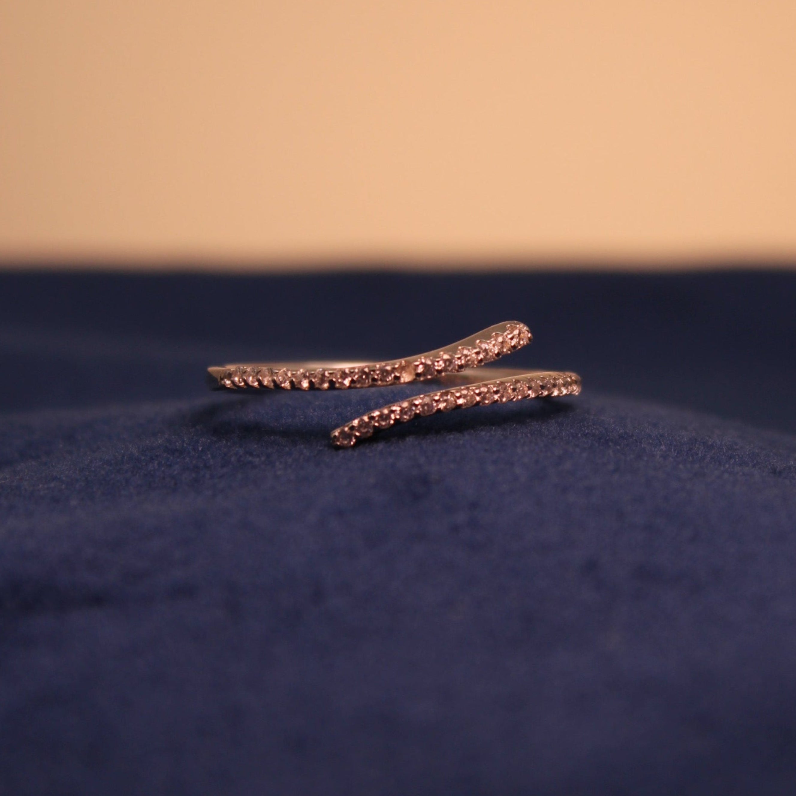 Rose Gold Aurelle Open Ring