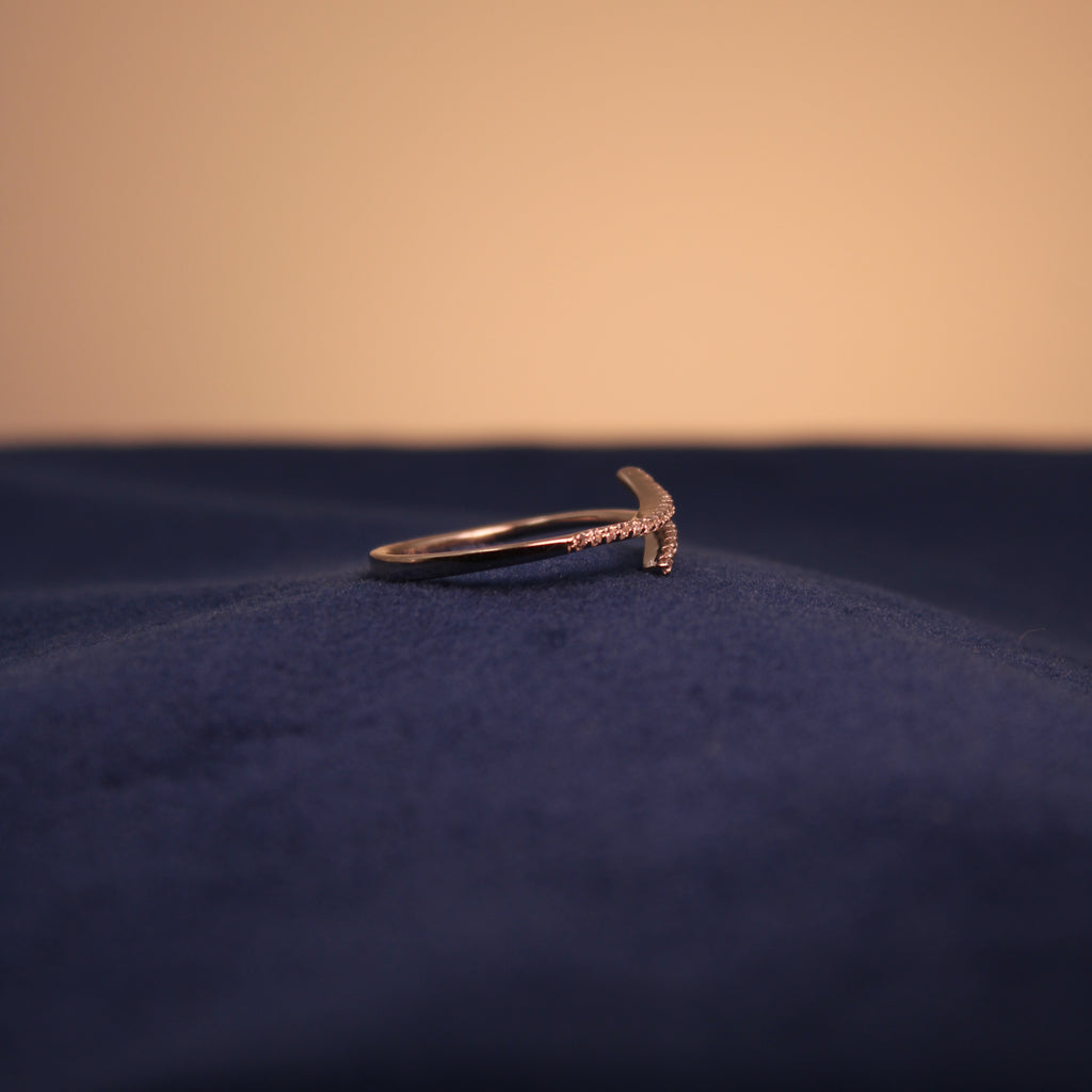 Rose Gold Aurelle Open Ring