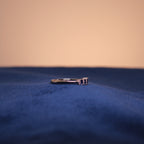Silver Bluebell Crystal Ring