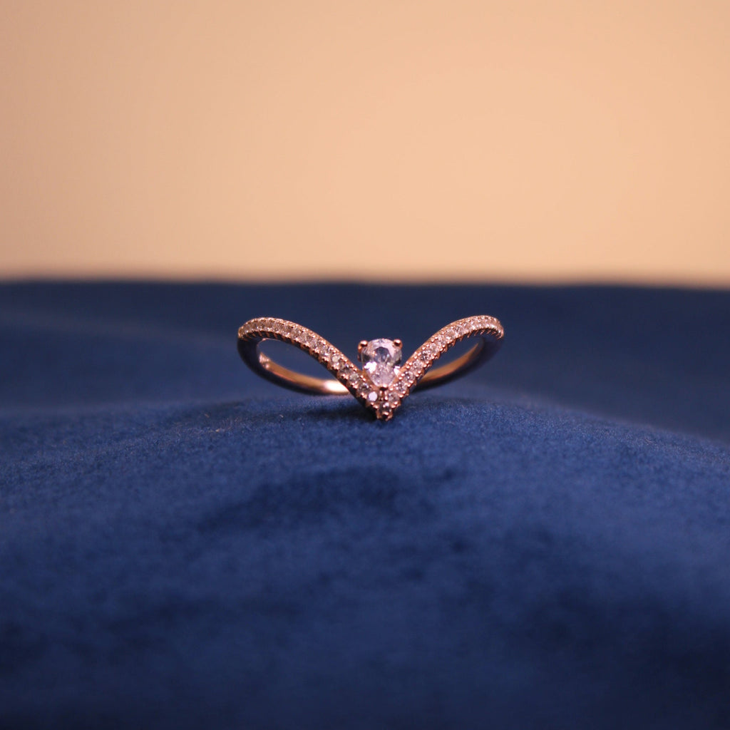 Rose Gold Aurevia Twist Ring