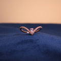 Rose Gold Aurevia Twist Ring