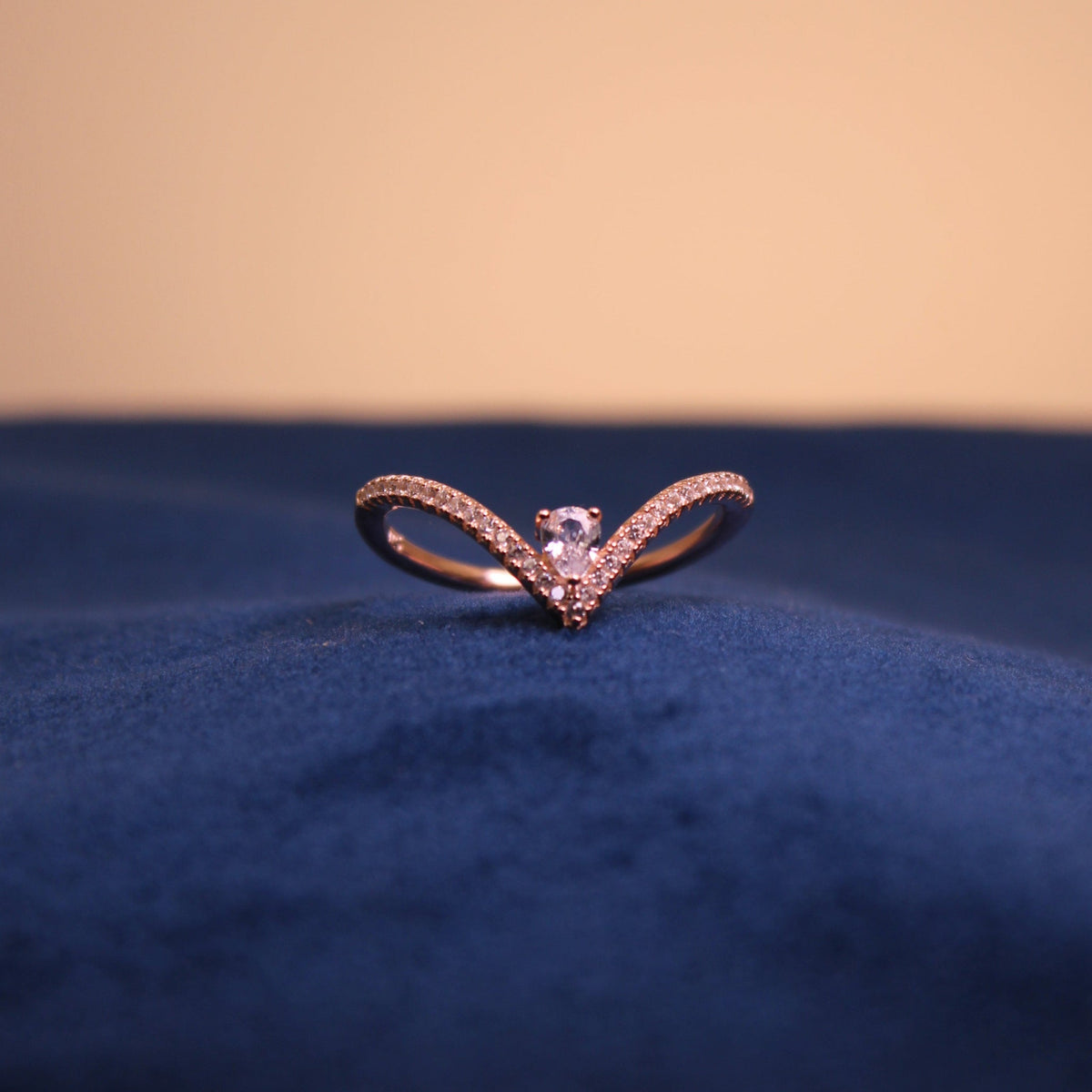 Rose Gold Aurevia Twist Ring