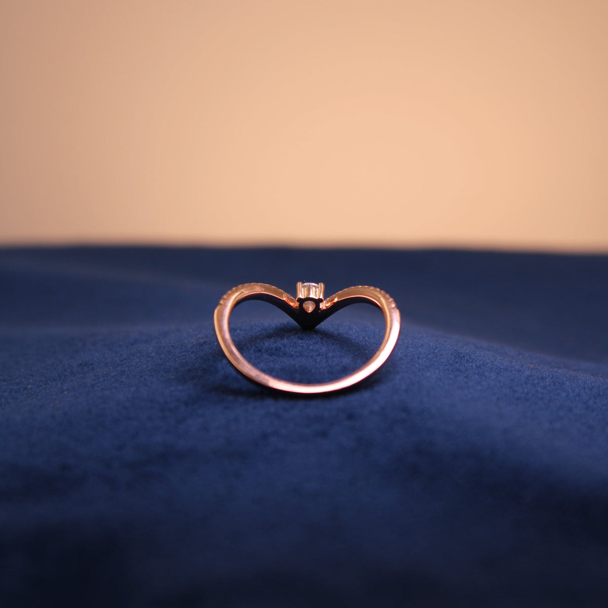 Rose Gold Aurevia Twist Ring