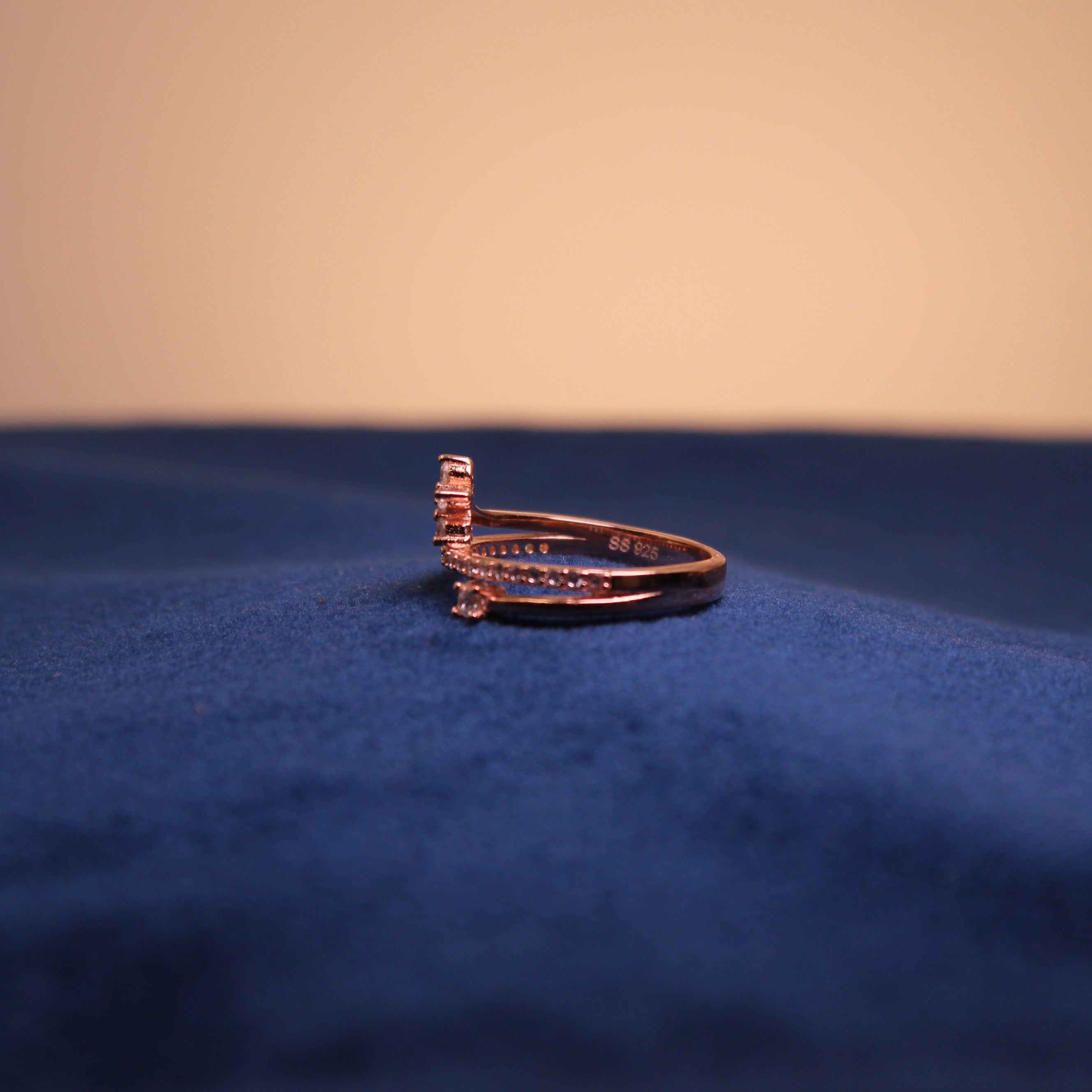 Rose Gold Bellora Floral Band
