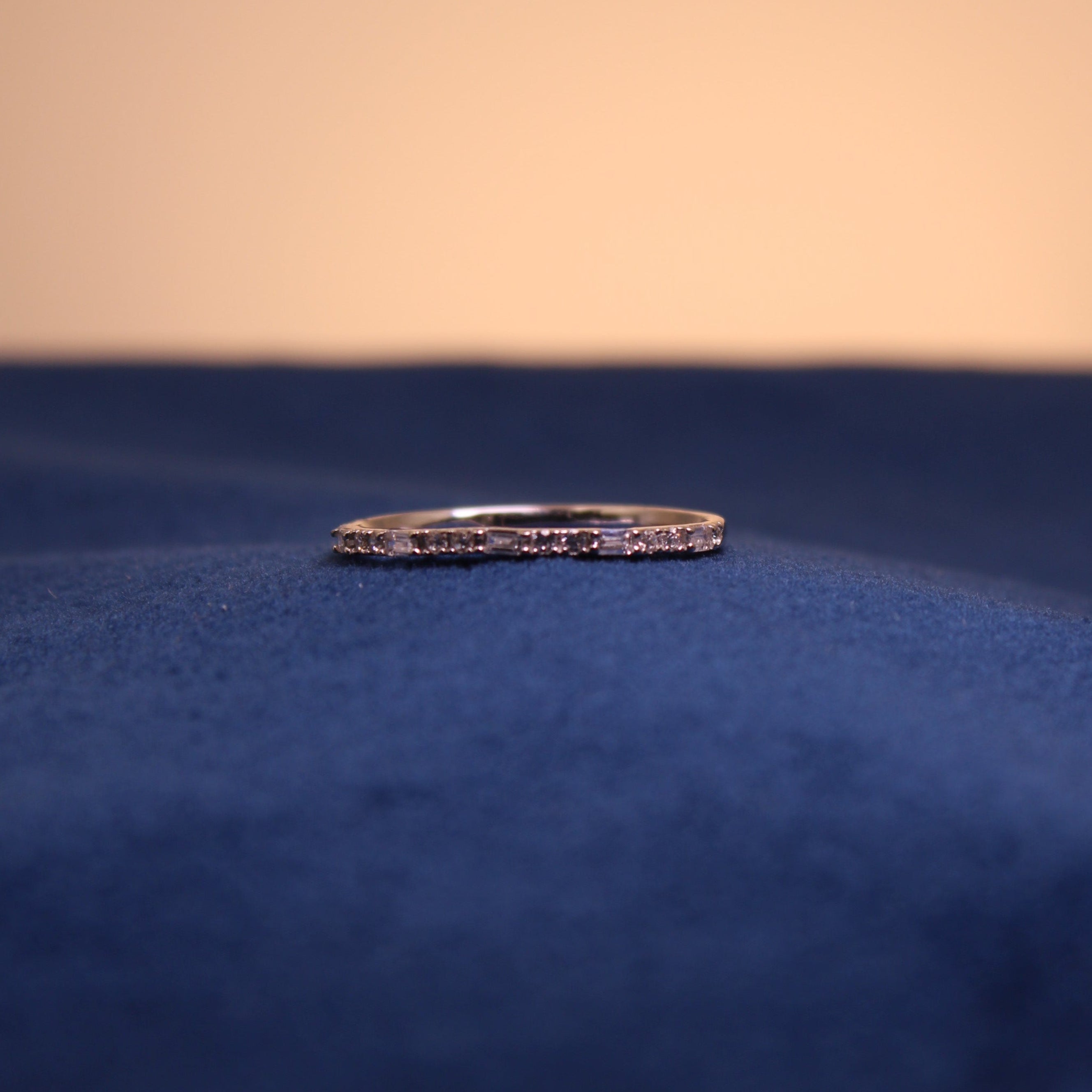 Silver Luminara Slim Ring