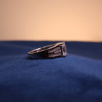 Silver Crystal Majesty Statement Ring