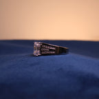 Silver Crystal Majesty Statement Ring