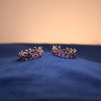 Silver Rosé Fleur Cascade Toe Ring