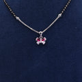 Black Celeste Butterfly Bead Necklace