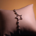 Silver Celeste Crown & Star Bracelet