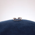 Elara Curved Multi-Band Toe Ring