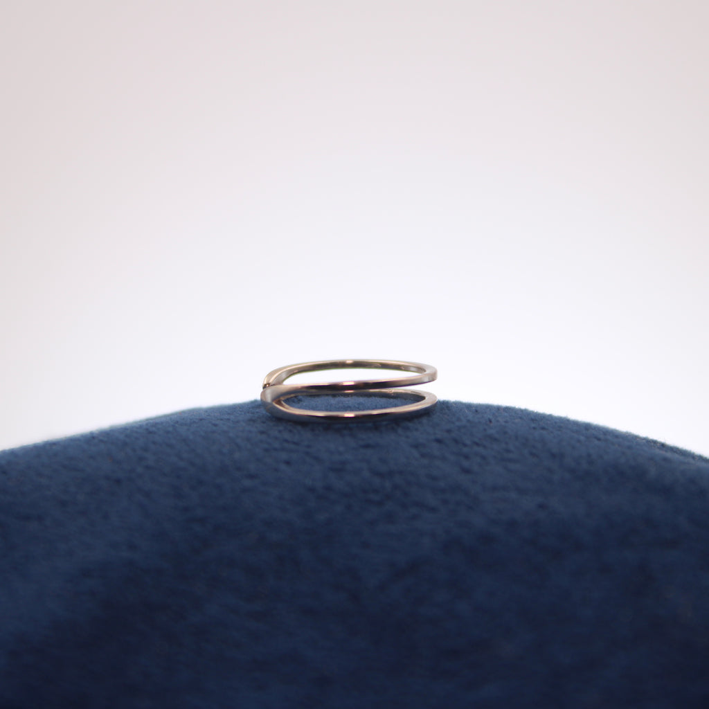 Elara Curved Multi-Band Toe Ring