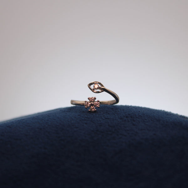 Liora Floral Toe Ring