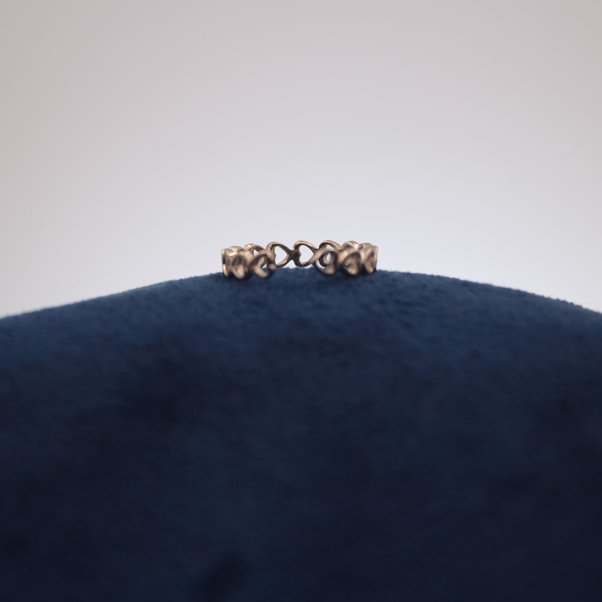 Silver Heartline Reverie Toe Ring