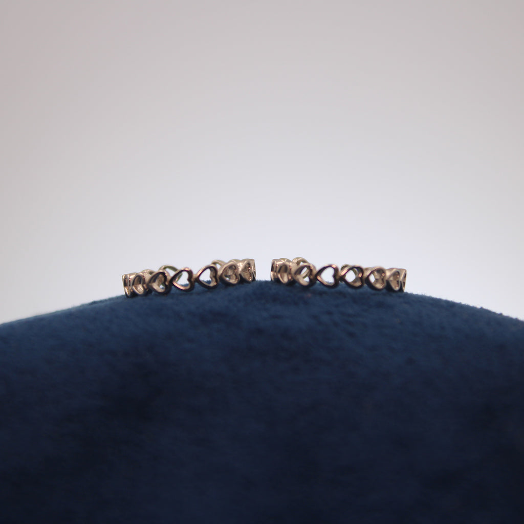 Silver Heartline Reverie Toe Ring