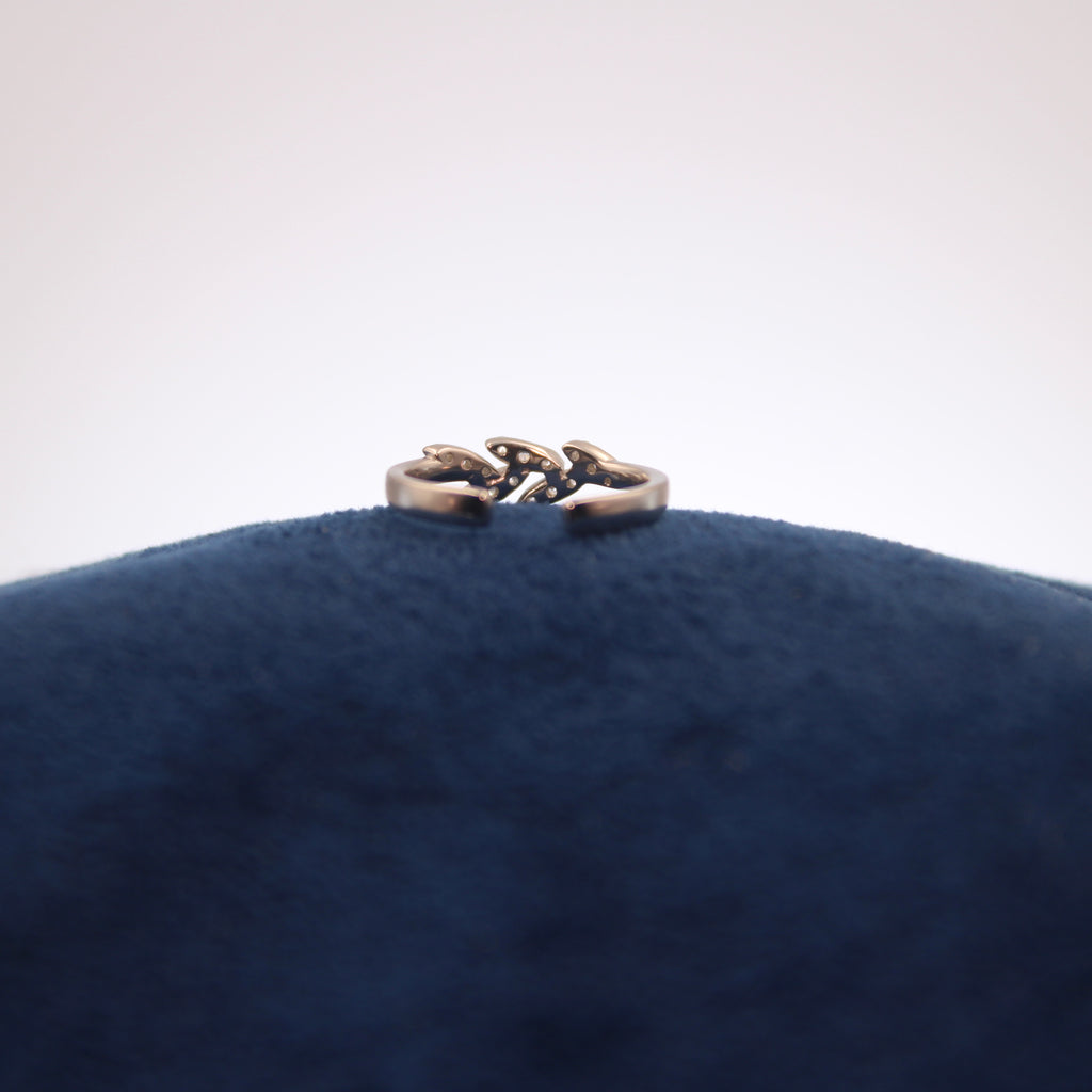 Fleuria Floral Toe Ring