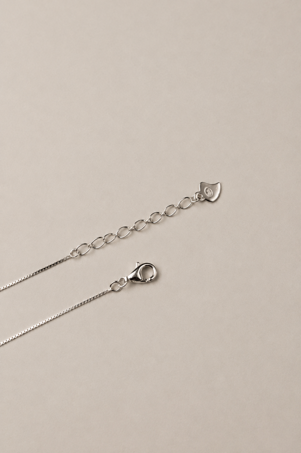 Silver Fiora Floral Crystal Anklet