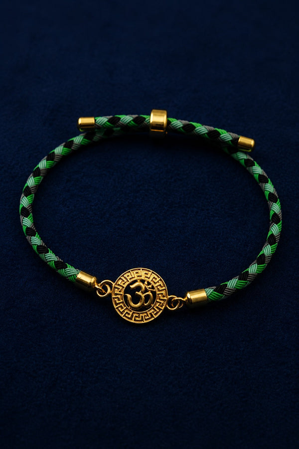 Om Rudra 92.5 Silver Rakhi