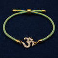 Om Harit 92.5 Silver Rakhi